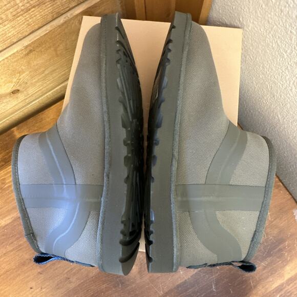 NIB UGG Reese Cooper Ultra Mini Men's 8 Unisex Waterproof Boot Shoe Wool Lining - Picture 12 of 14